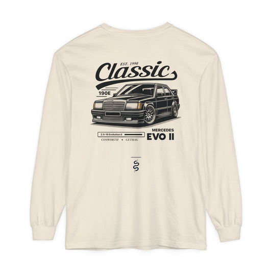 Mercedes 190E Evo II (90-92') Long Sleeve T-Shirt