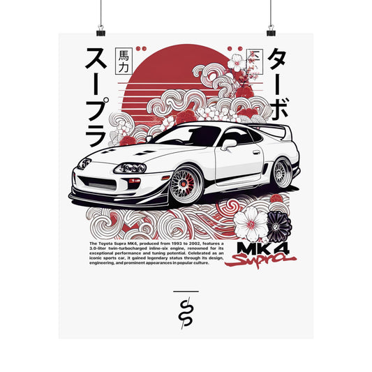 Toyota Supra Mk4 (93-02') Poster