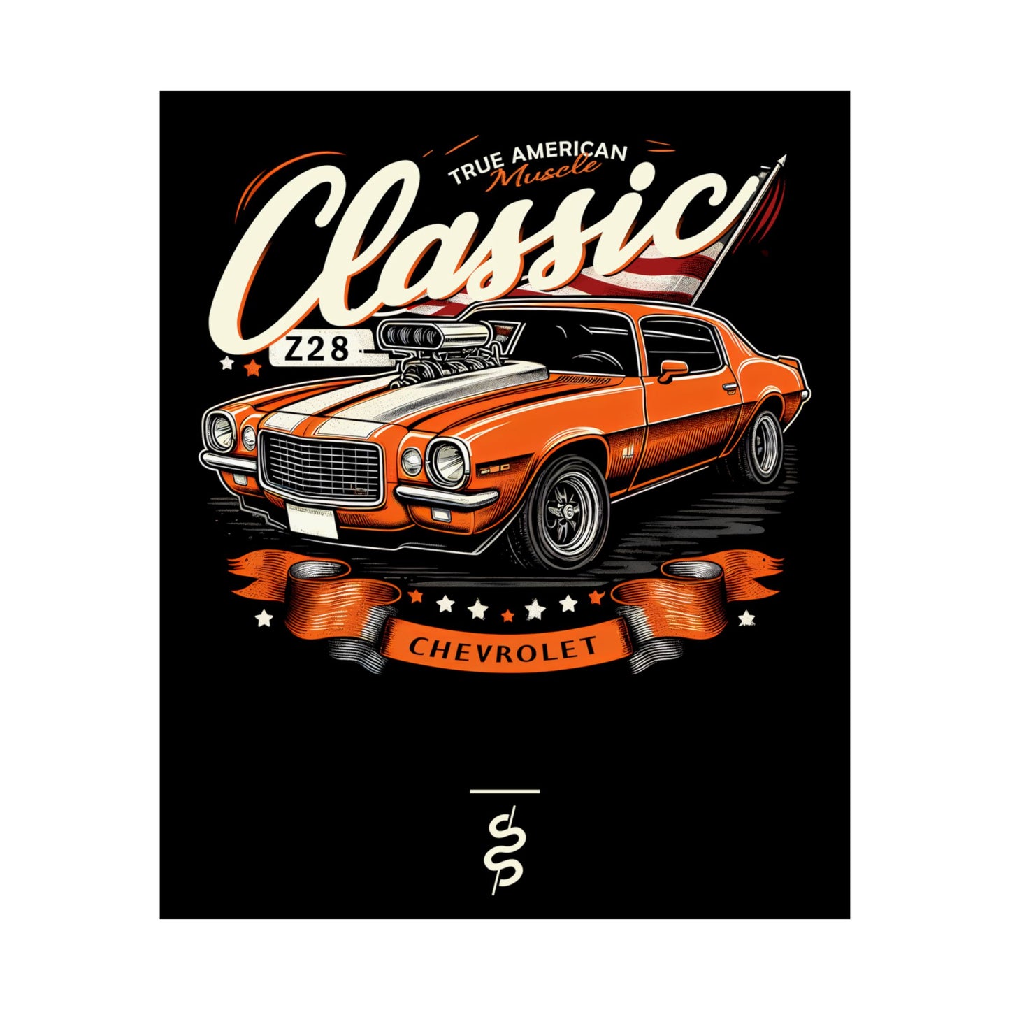 Chevrolet Camaro (70-81') Poster