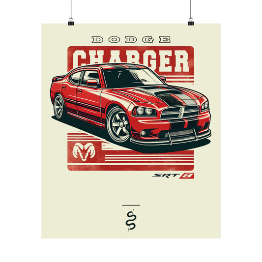 Dodge Charger SRT8 (06-10') Poster