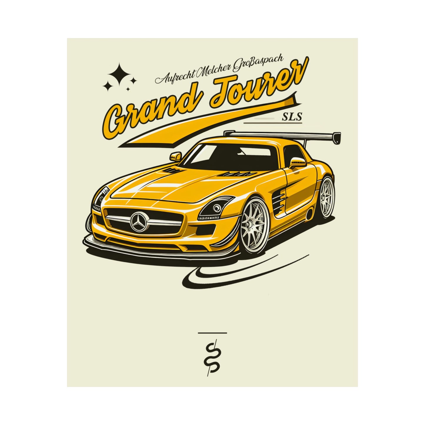 Mercedes AMG SLS (11-15') Poster