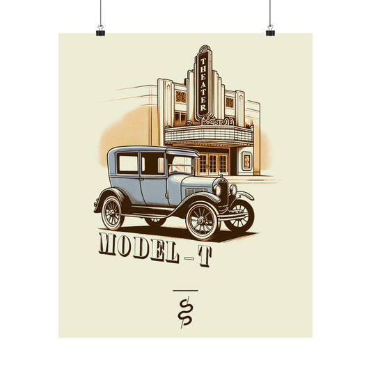 Ford Model-T (08-27') Poster