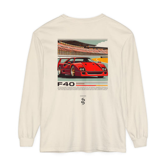 Ferrari F40 (87-92') Long Sleeve T-Shirt