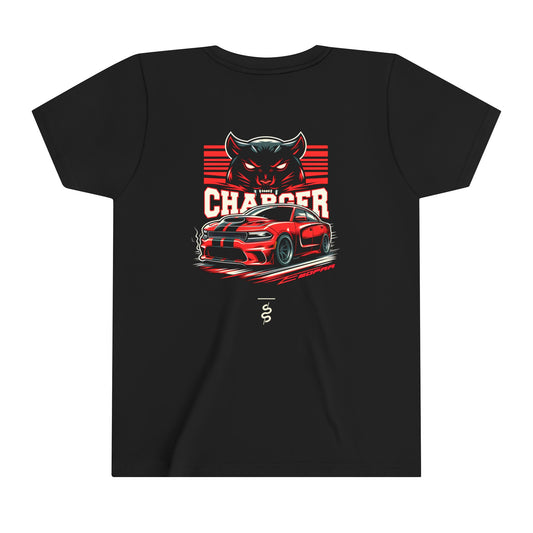 Dodge Charger Hellcat (15-24') Kids T-Shirt