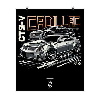 Cadillac CTS-V (08-15') Poster