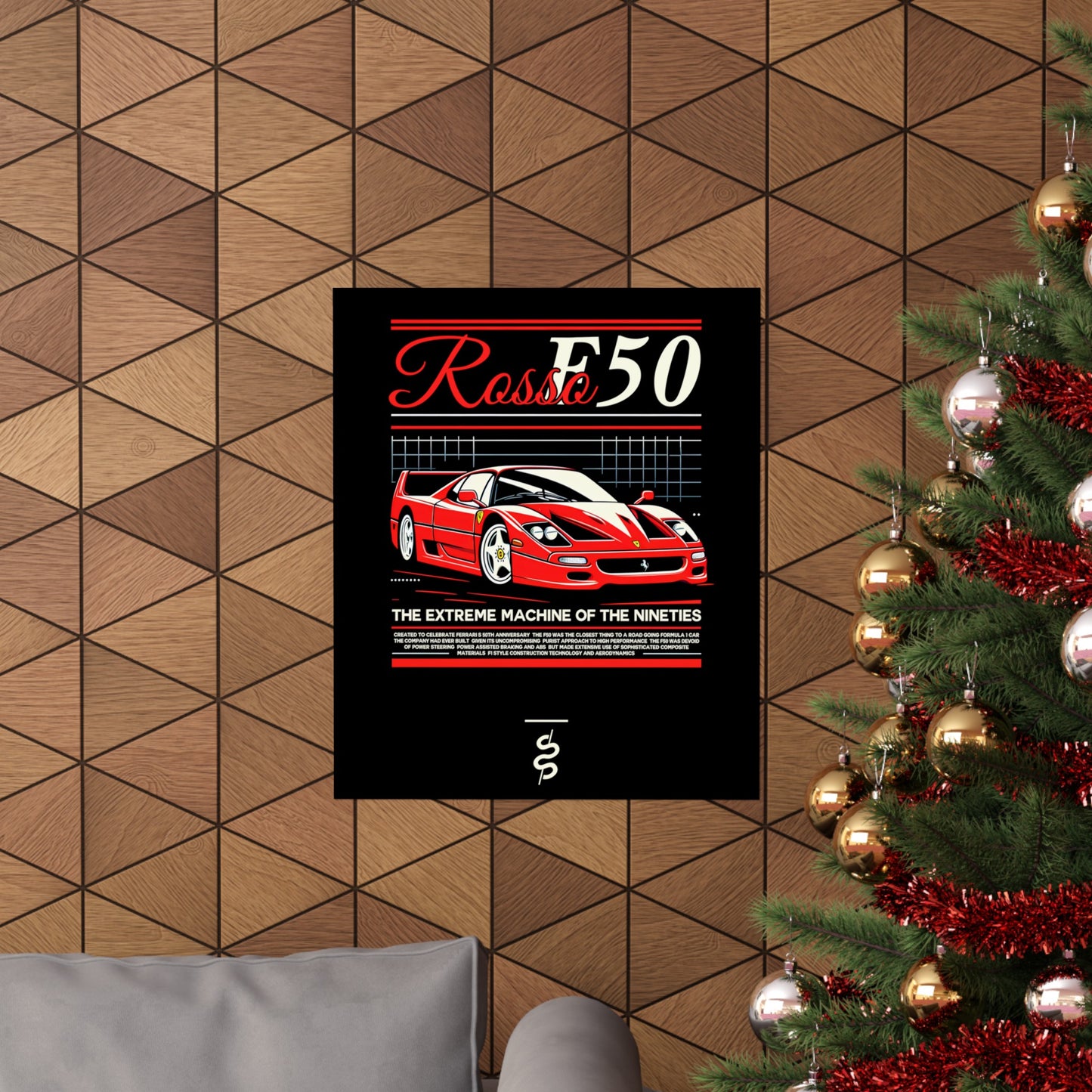 Ferrari F50 (95-97') Poster