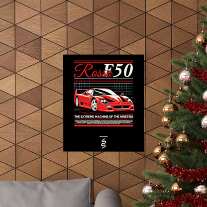 Ferrari F50 (95-97') Poster