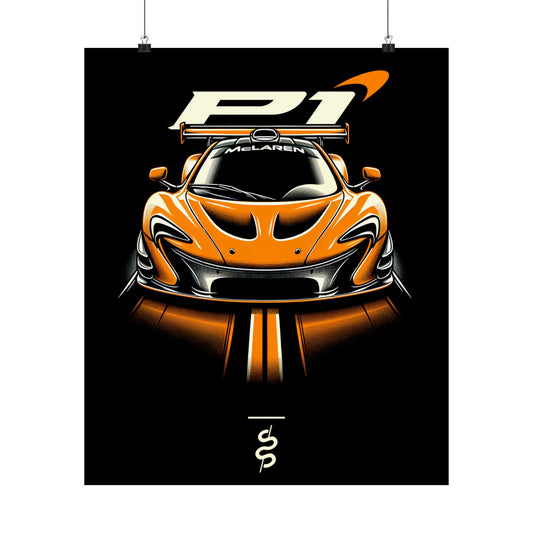 McLaren P1 (13-15') Poster