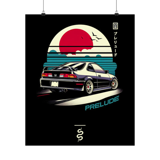 Honda Prelude (97-01') Poster