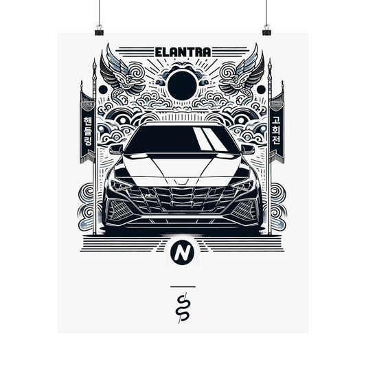 Hyundai Elantra N (22'+) Poster