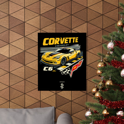 Chevrolet Corvette C6 (05-13') Poster