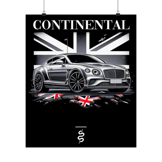 Bentley Continental GT (18'+) Poster