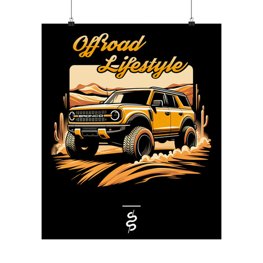 Ford Bronco (21'+) Poster