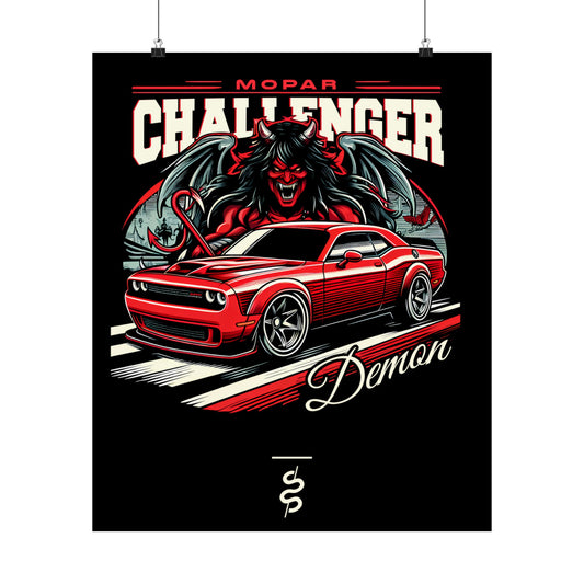 Dodge Challenger Hellcat (15'+) Poster