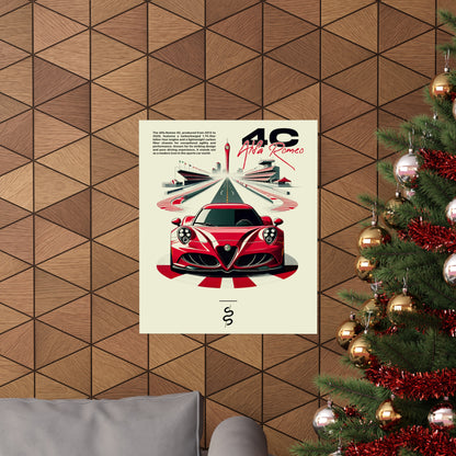 Alfa Romeo 4C (14-20') Poster