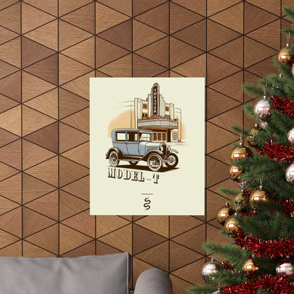 Ford Model-T (08-27') Poster