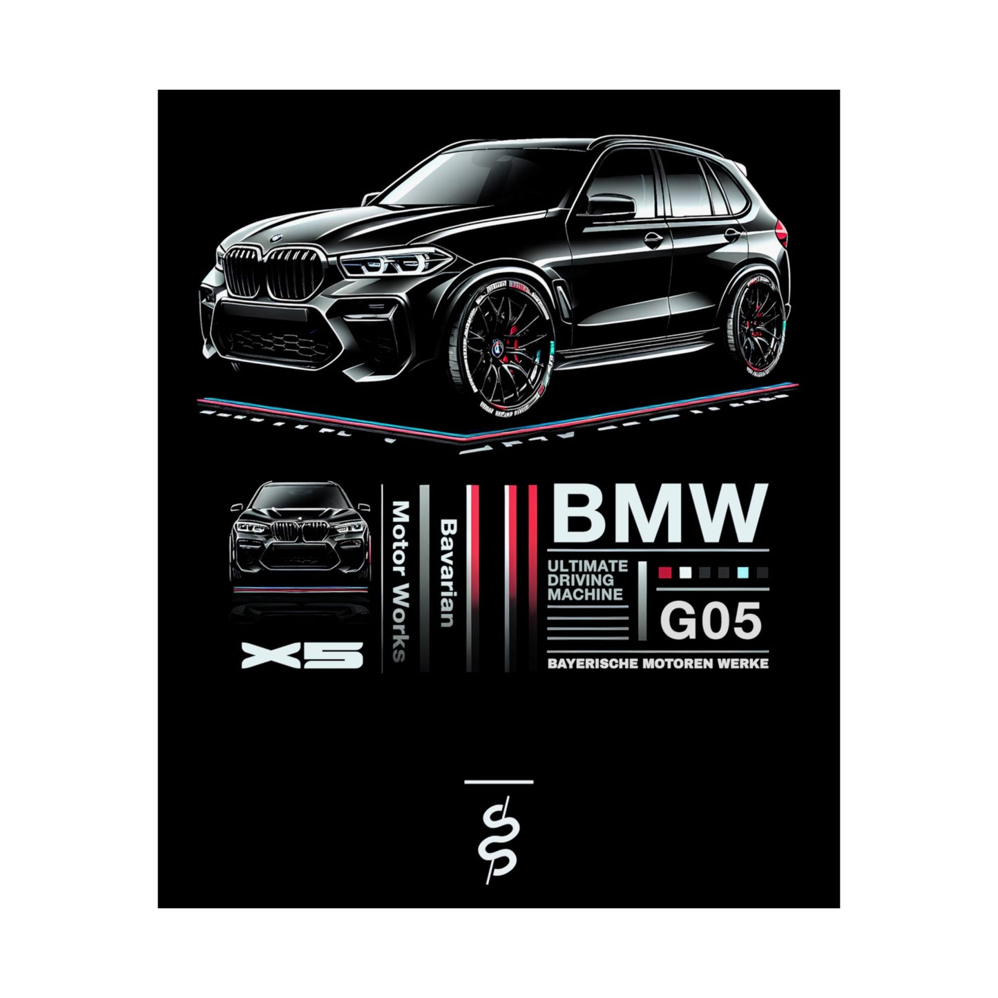 BMW X5 (19-23') Poster