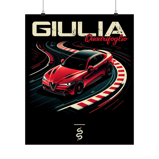 Alfa Romeo Giulia (16-24') Poster