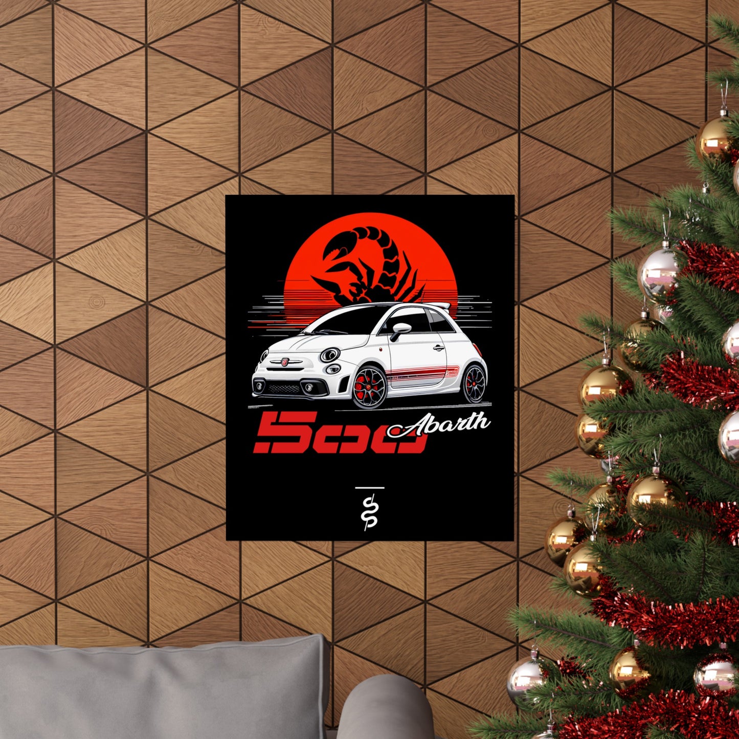 Fiat 500 Abarth (08-19') Poster