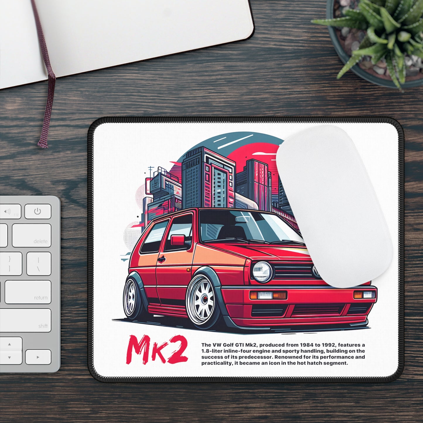 Volkswagen Golf GTI Mk2 (84-92') Mouse Pad