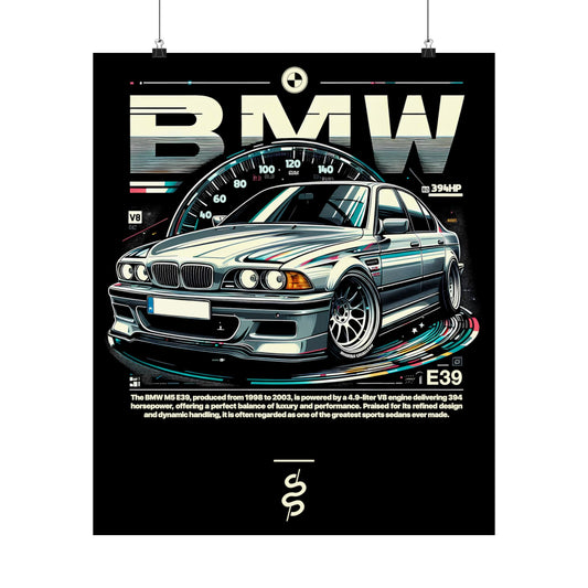 BMW M5 E39 (98-03') Poster