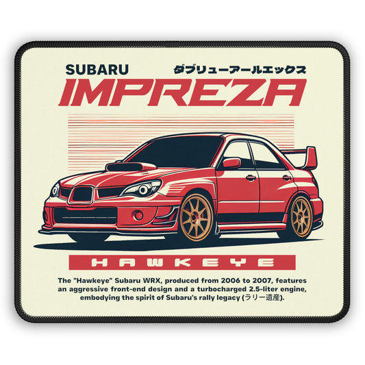 Subaru WRX STI Hawkeye (06-07') Mouse Pad