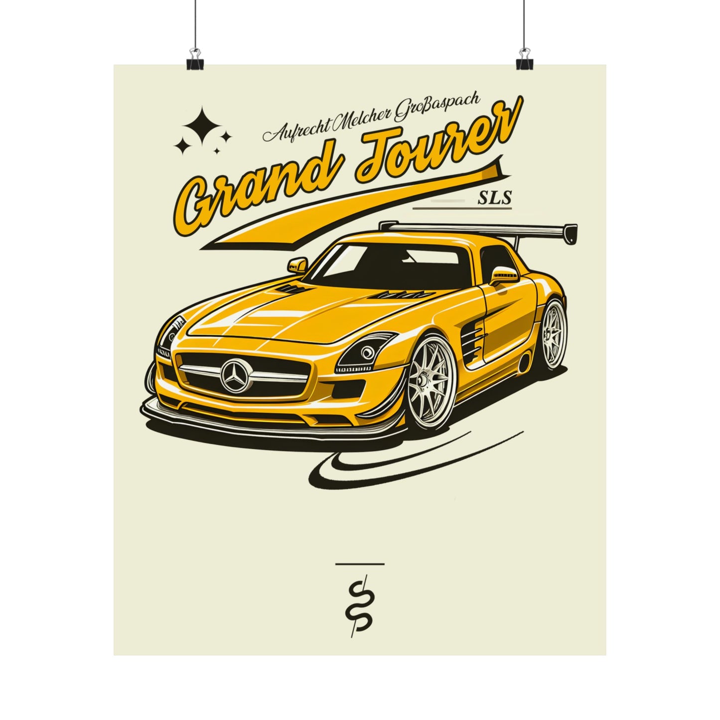 Mercedes AMG SLS (11-15') Poster