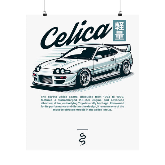 Toyota Celica ST205 (94-99') Poster