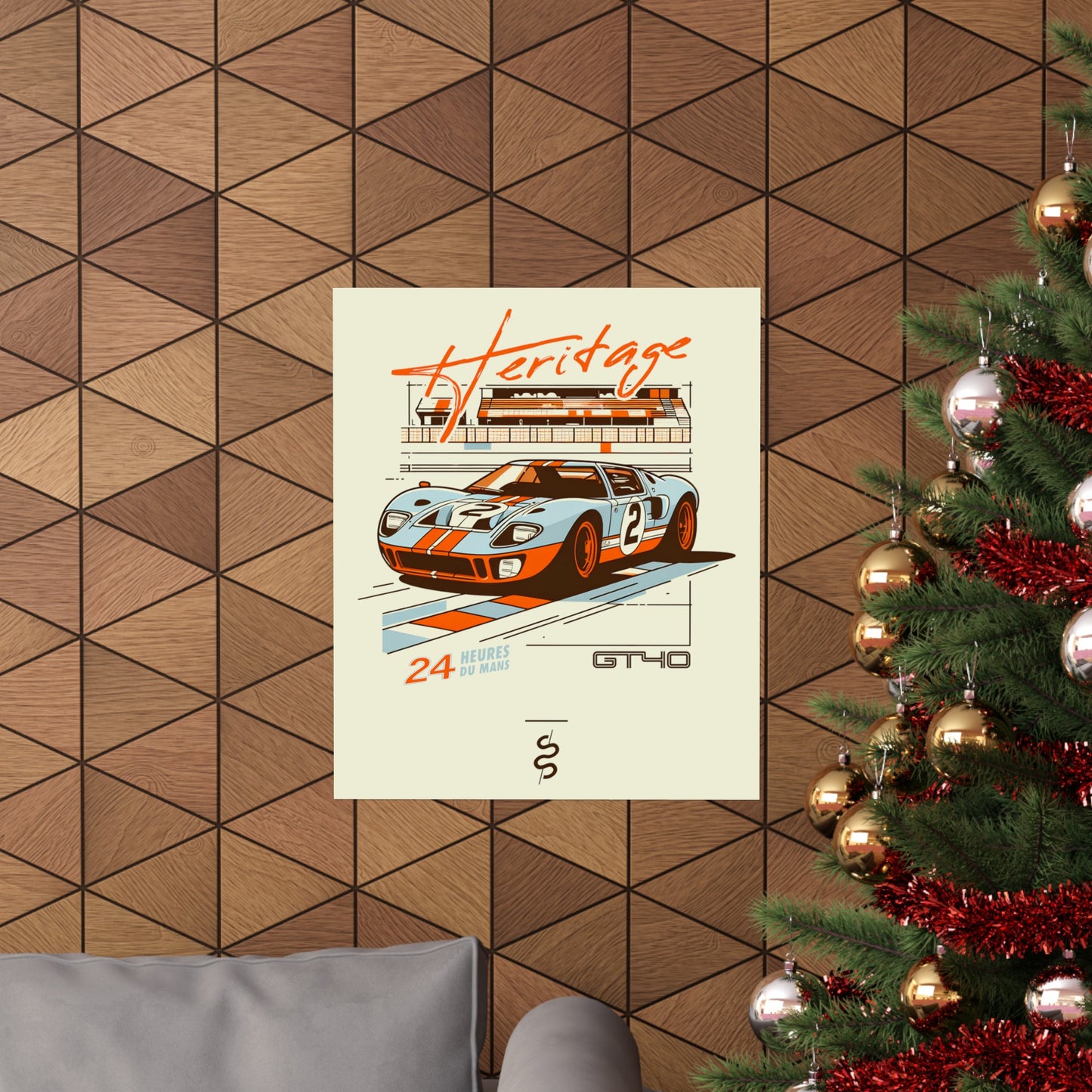 Ford GT40 (64-69') Poster