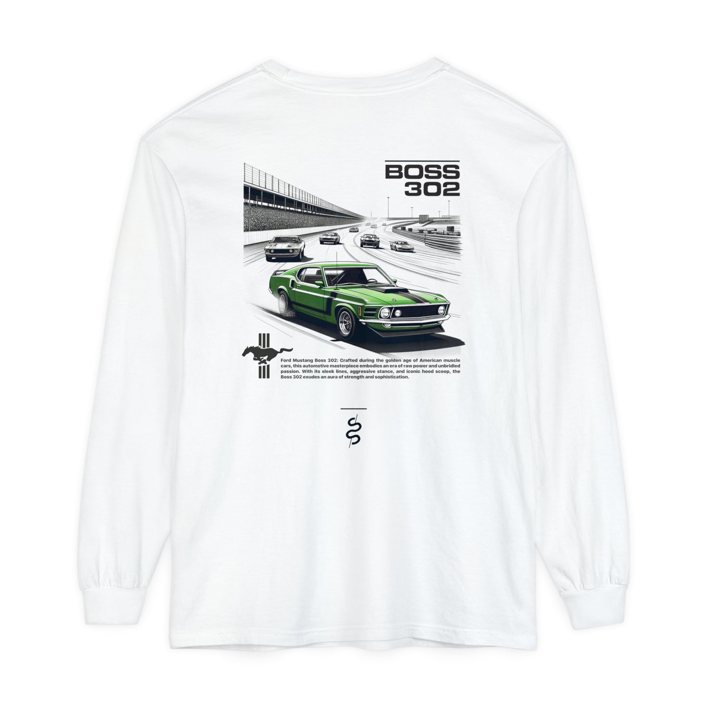 Ford Mustang Boss 302 (69-70') Long Sleeve T-Shirt