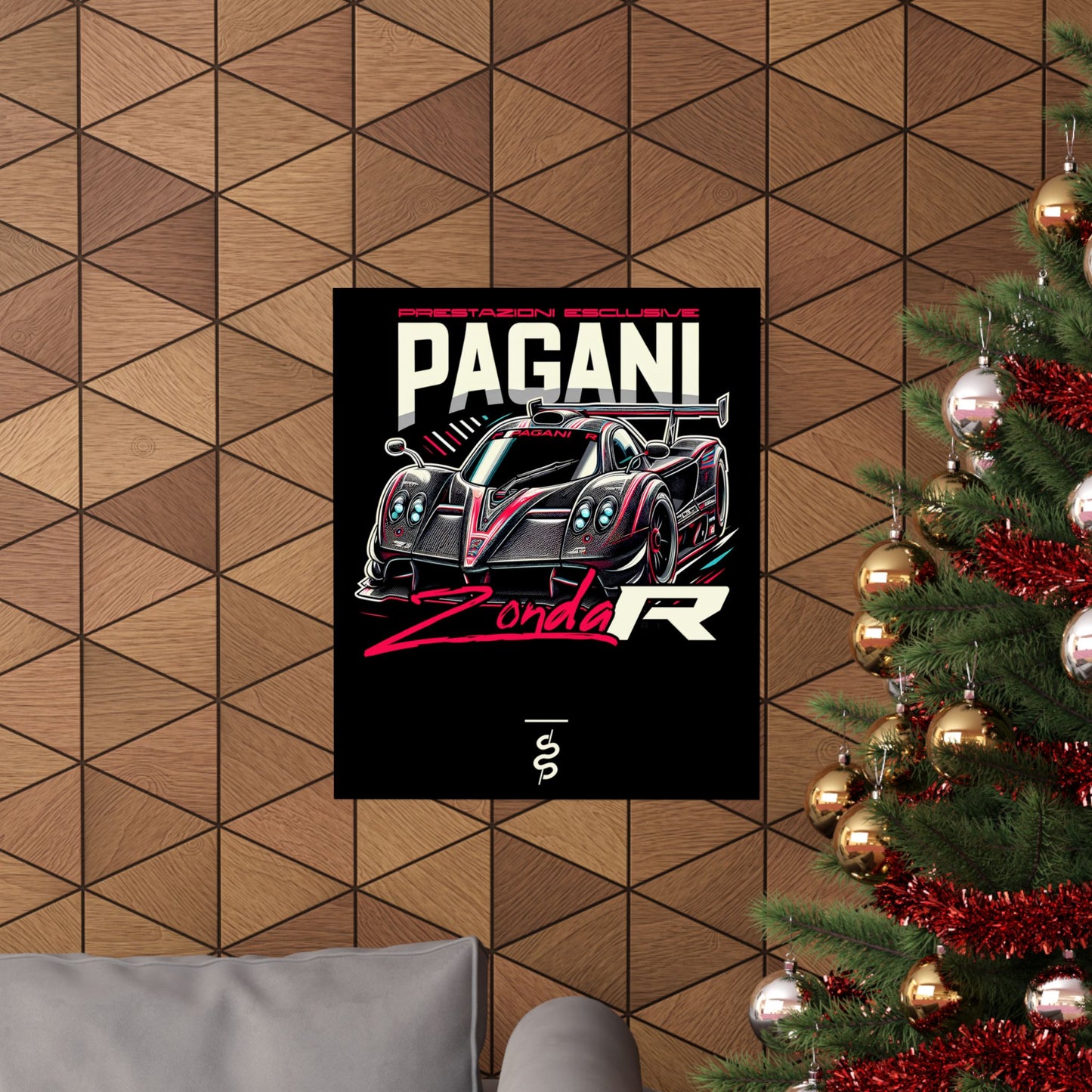 Pagani Zonda R (09-11') Poster