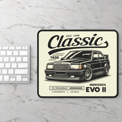 Mercedes 190E Evo II (90-92') Mouse Pad