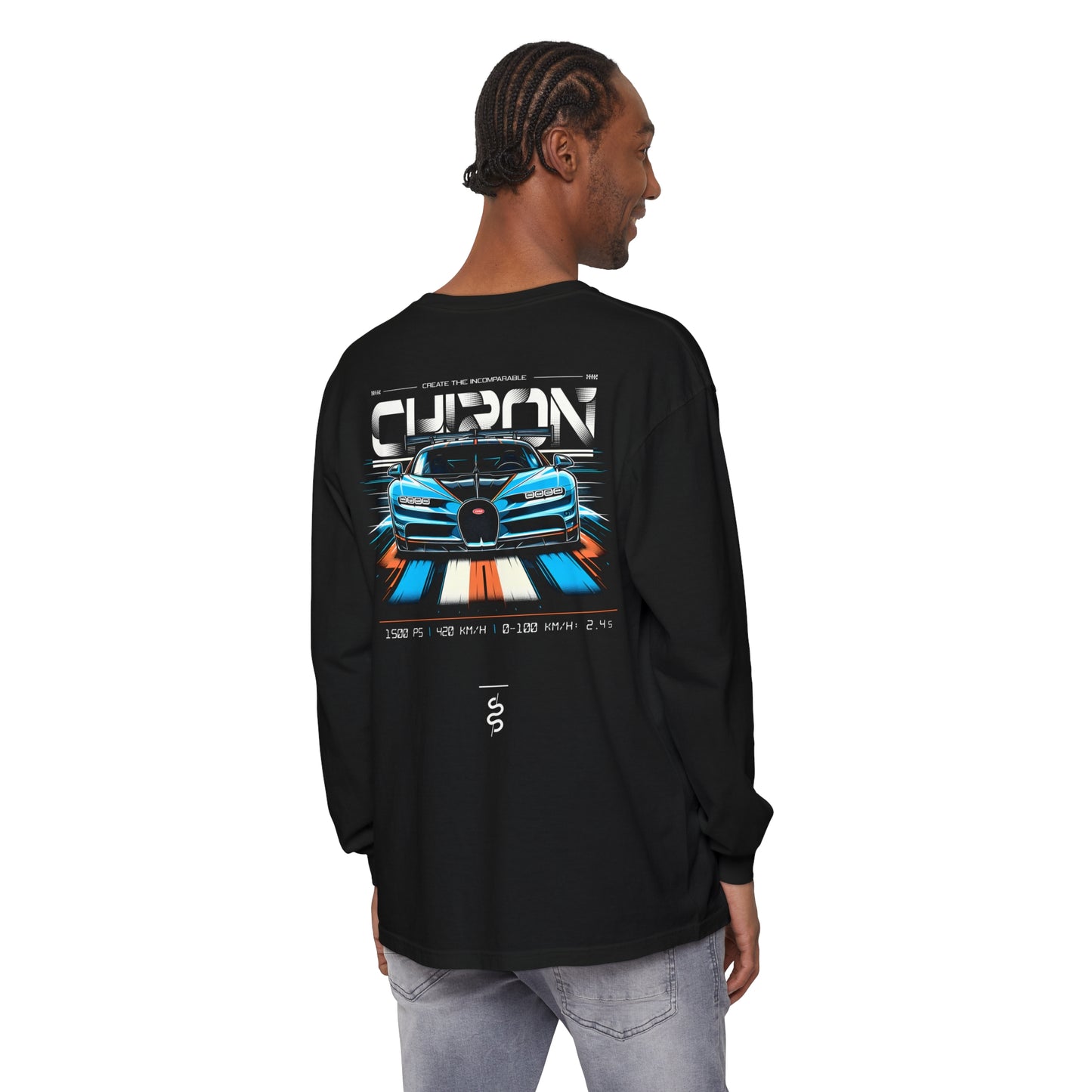 Bugatti Chiron (16-24') Long Sleeve T-Shirt