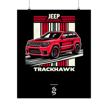 Jeep Grand Cherokee Trackhawk (18-21') Poster