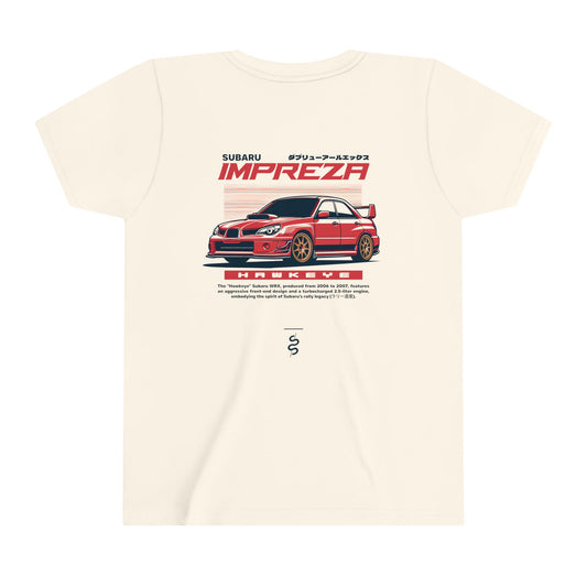 Subaru WRX STI Hawkeye (06-07') Kids T-Shirt