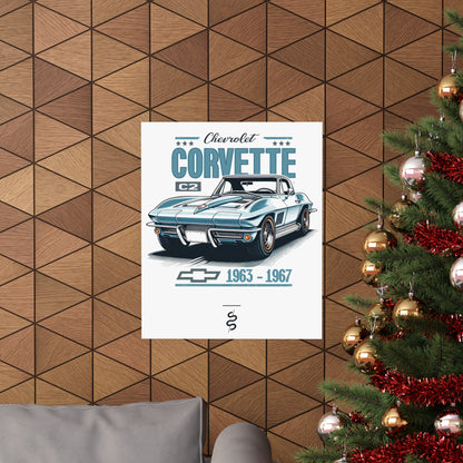 Chevrolet Corvette C2 (63-67') Poster