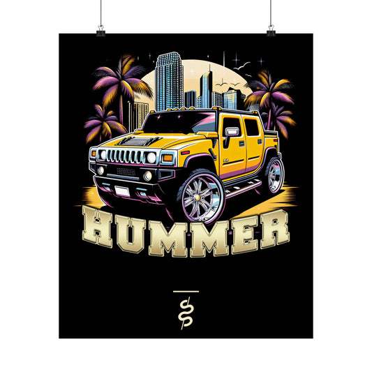 Hummer H2 (03-09') Poster