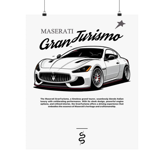 Maserati GranTurismo (08-19') Poster