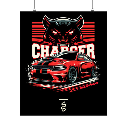 Dodge Charger Hellcat (15-24') Poster