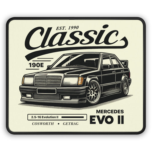 Mercedes 190E Evo II (90-92') Mouse Pad