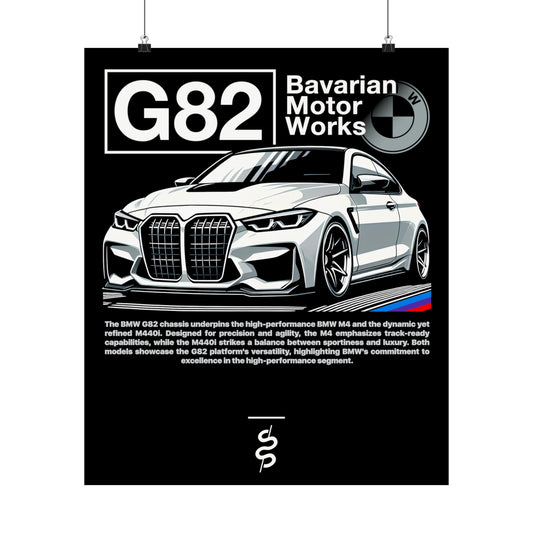 BMW M4 G82 (21'+) Poster