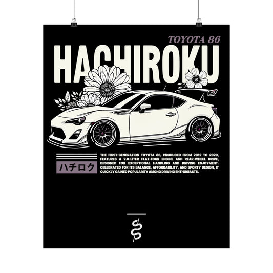 Toyota GT86 (12-21') Poster