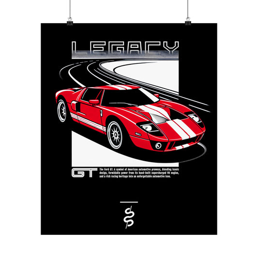 Ford GT (04-06') Poster