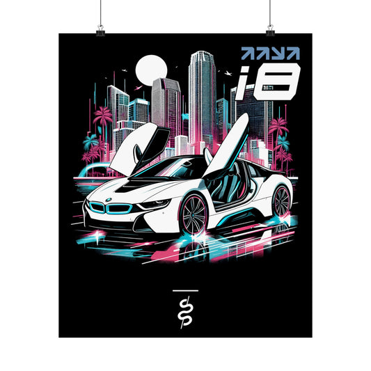 BMW i8 (14-20') Poster