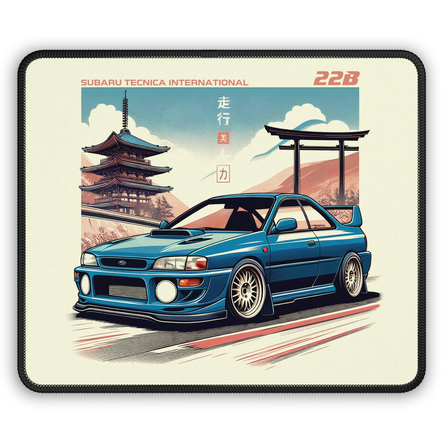 Subaru STI 22B (98') Mouse Pad