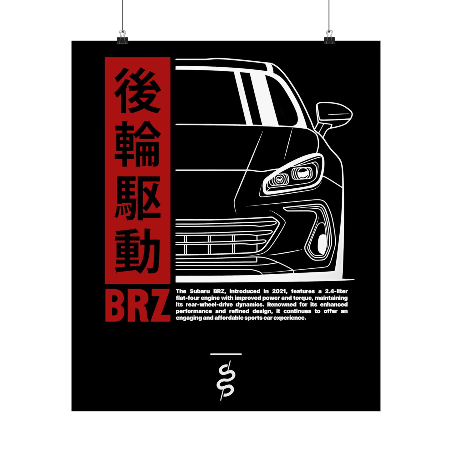 Subaru BRZ (22'+) Poster