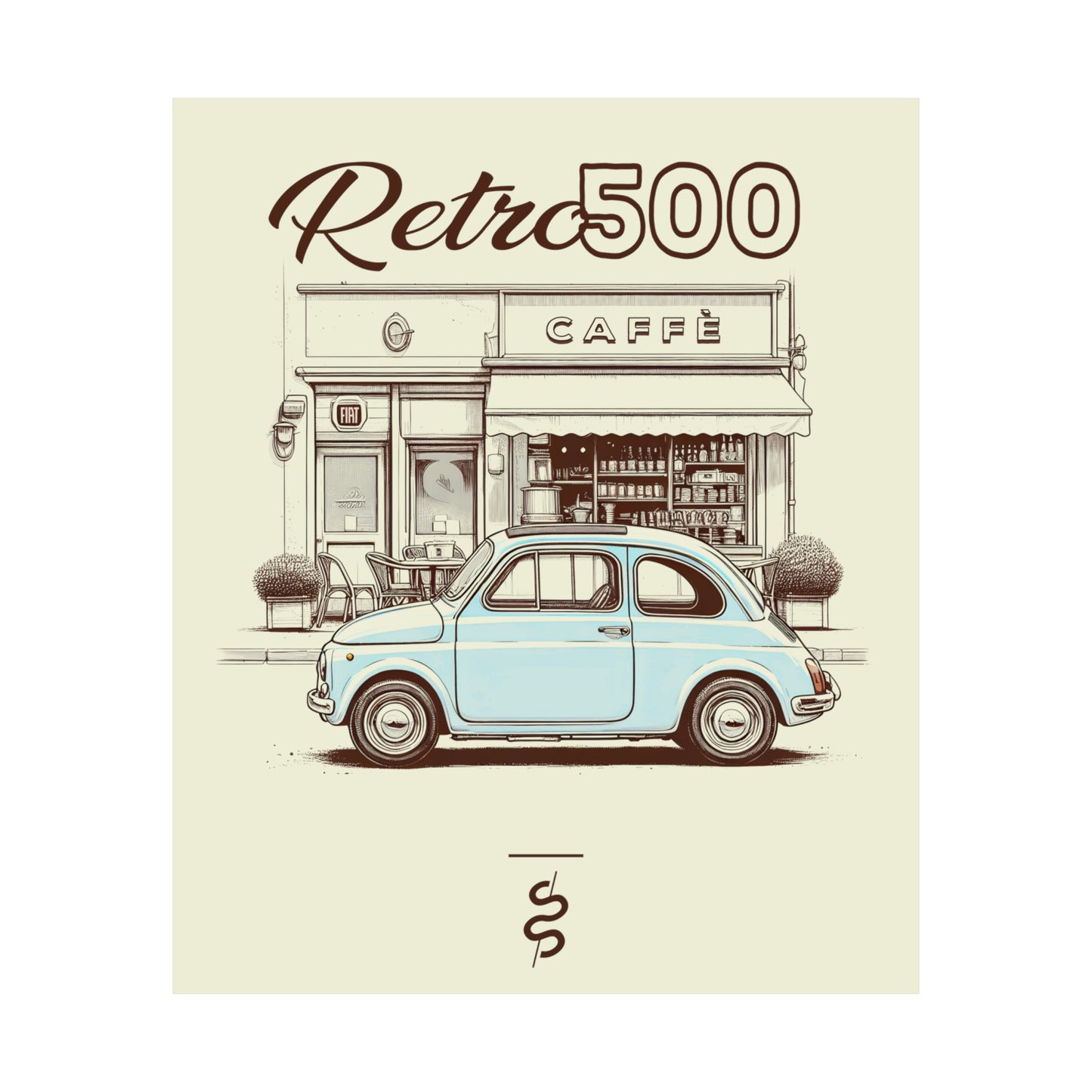 Fiat 500 (57-75') Poster