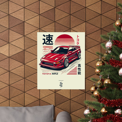 Toyota MR2 (89-99') Poster