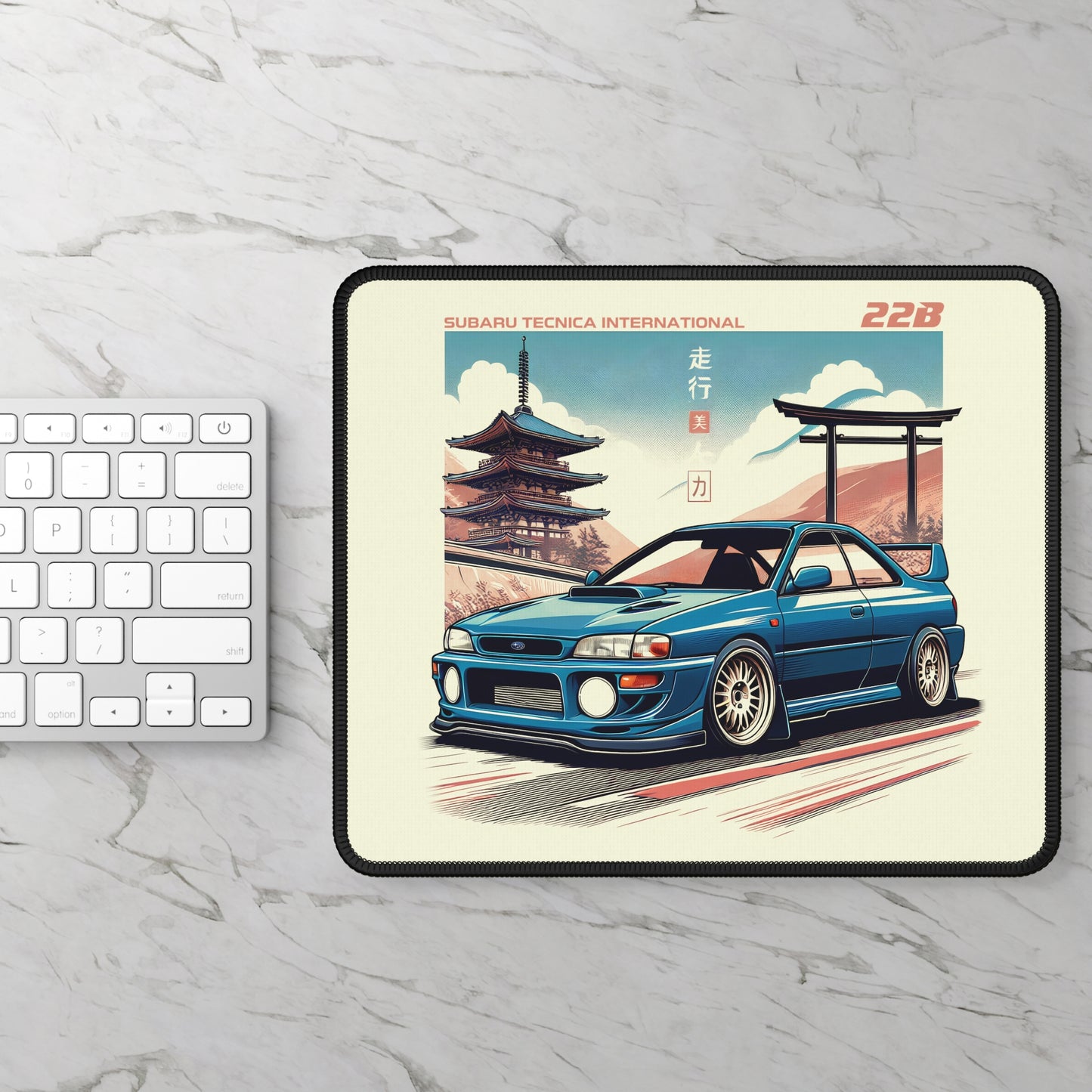 Subaru STI 22B (98') Mouse Pad