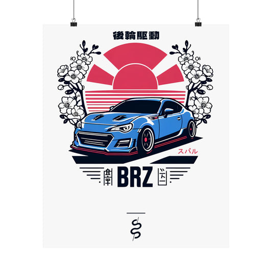 Subaru BRZ (13-20') Poster